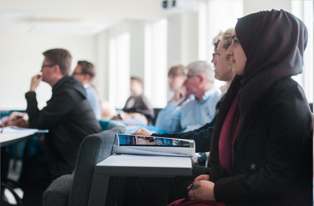 A lecture at the University of Liverpool.